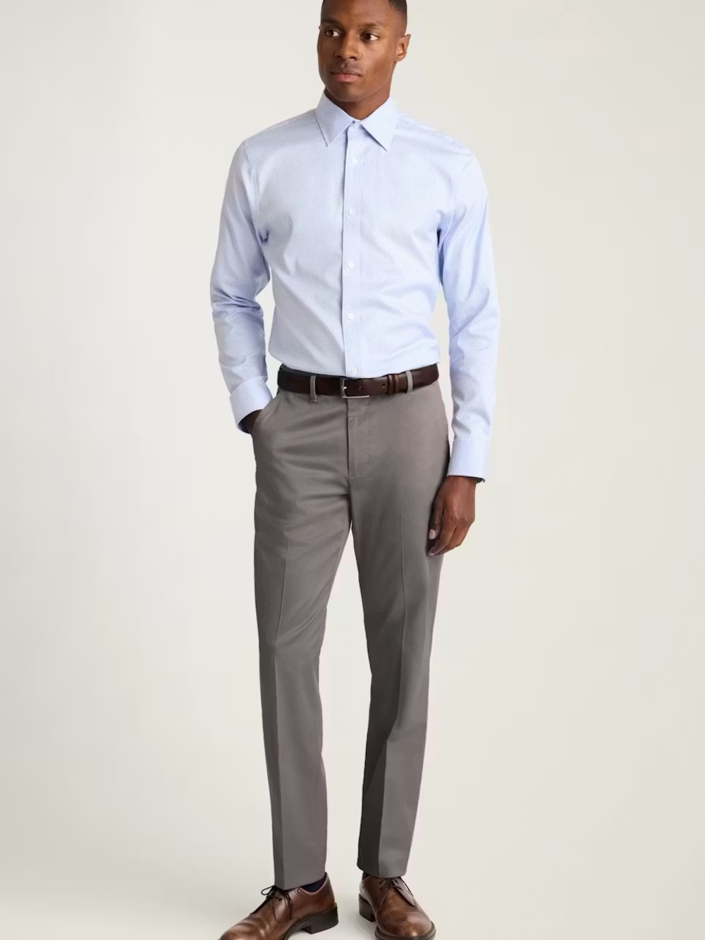 Bonobos Weekend Warrior Friday Dress Pants Gray 38 x 34